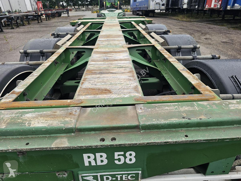 Semi remorque D-TEC VCC-01 FLEXITRAILER/ALL...