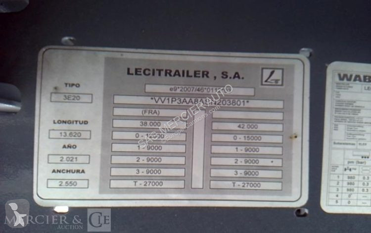Lecitrailer n/c semi-trailer