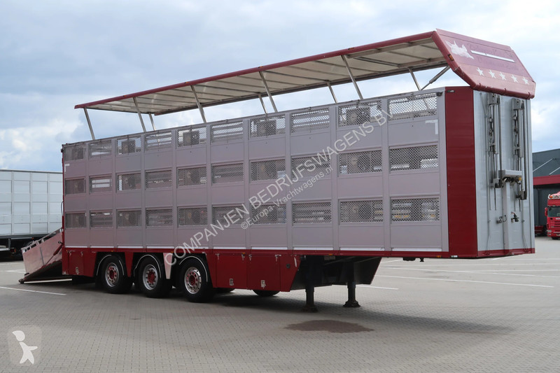 Semi remorque  3-ASSIGE OPLEGGER Scania R450...