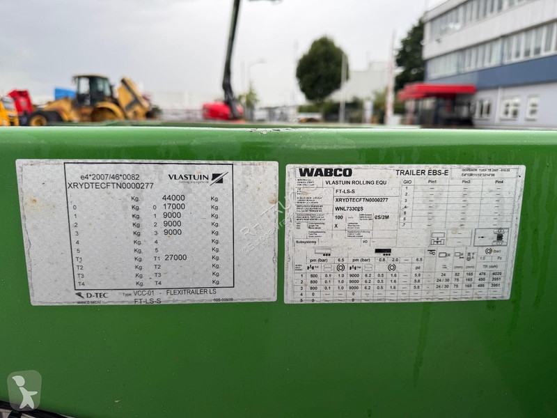 Oplegger D-TEC FLEXITRAILER - TRIPLE EXTENDABLE...