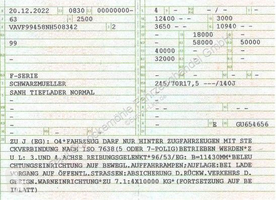Трал Schwarzmüller...