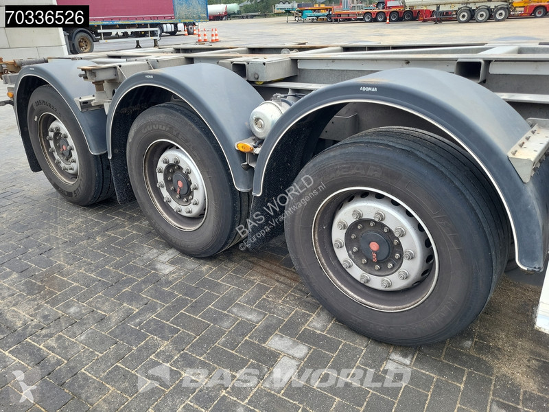 Félpótkocsi  F APK 12-26 Lift Axle 2x20ft 40ft...