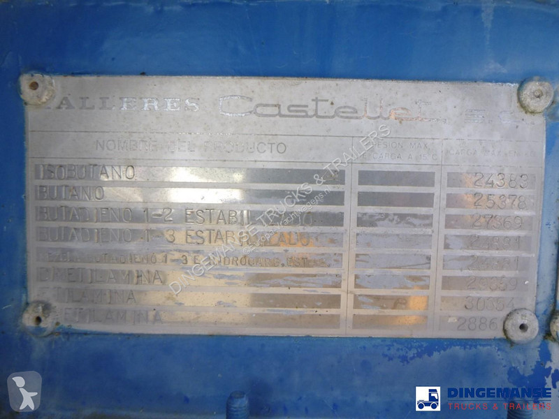 Semiremorca  Gas tank steel 49.7 m3 / 1 comp