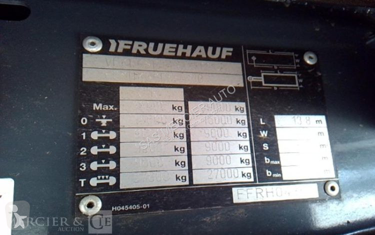 Semiremorca Fruehauf