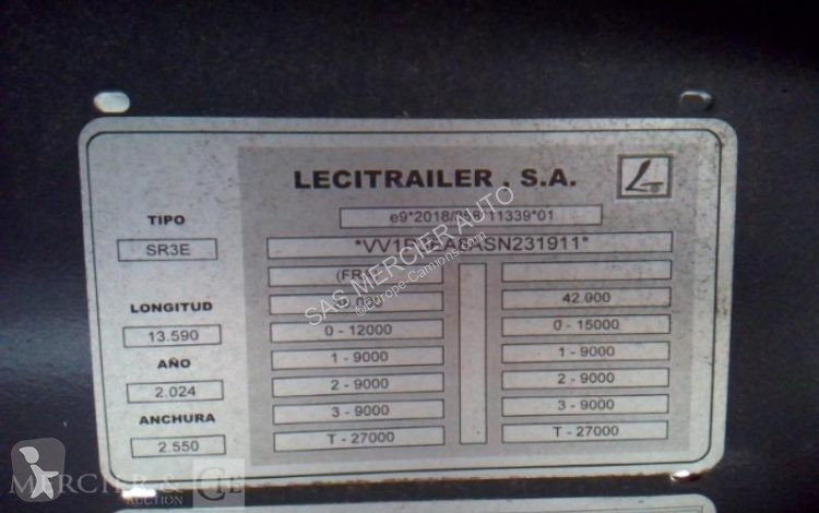 نصف مقطورة Lecitrailer n/c