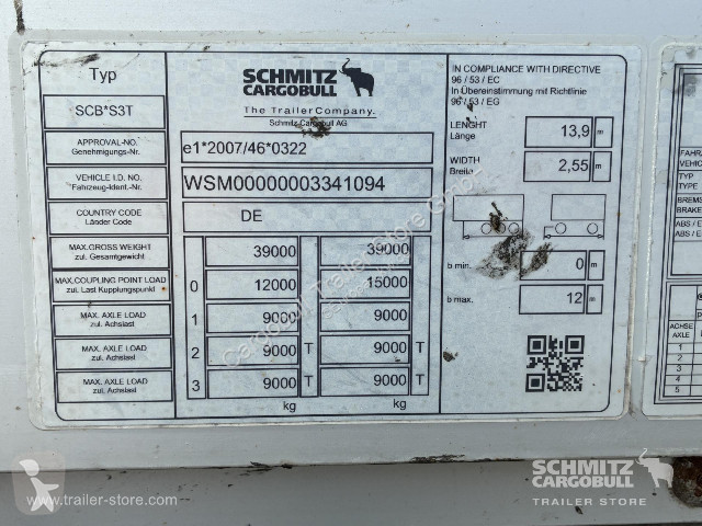 نصف مقطورة Schmitz Cargobull Curtainsider Coil...