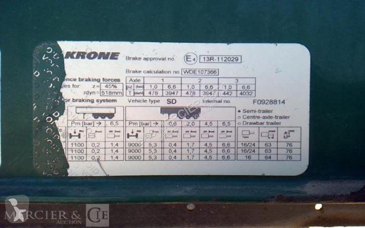 Полуприцеп Krone n/c