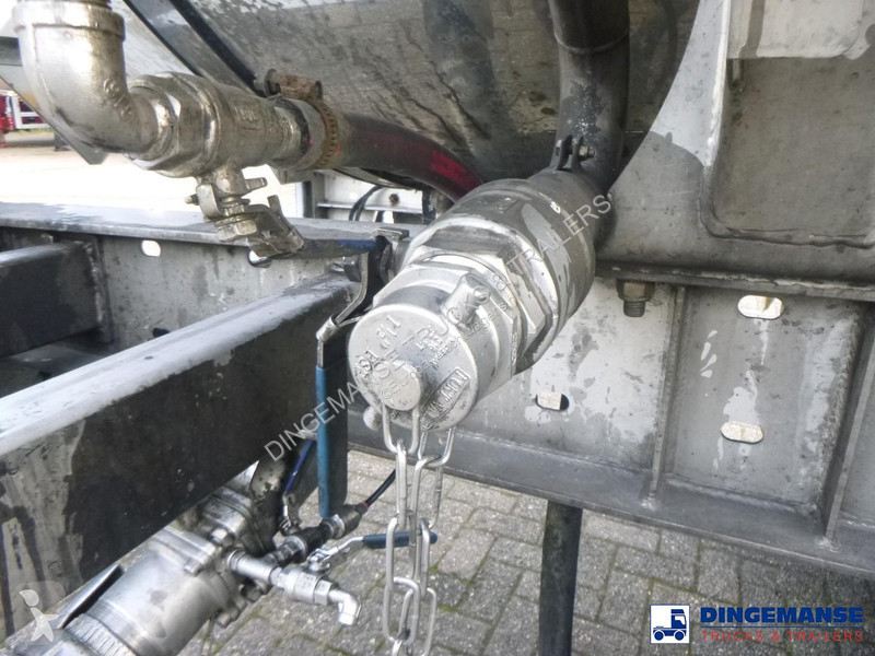 LAG Chemical tank inox L4BH 32.5 m3 / 3 comp...