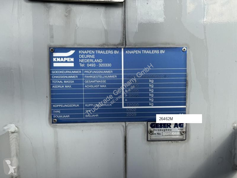 Knapen Schubboden semi-trailer
