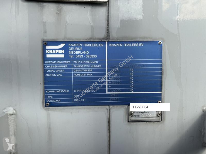 Schubboden semi-trailer