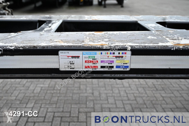 D-TEC FLEXITRAILER | 2x20-30-40-45ft HC * 2x...