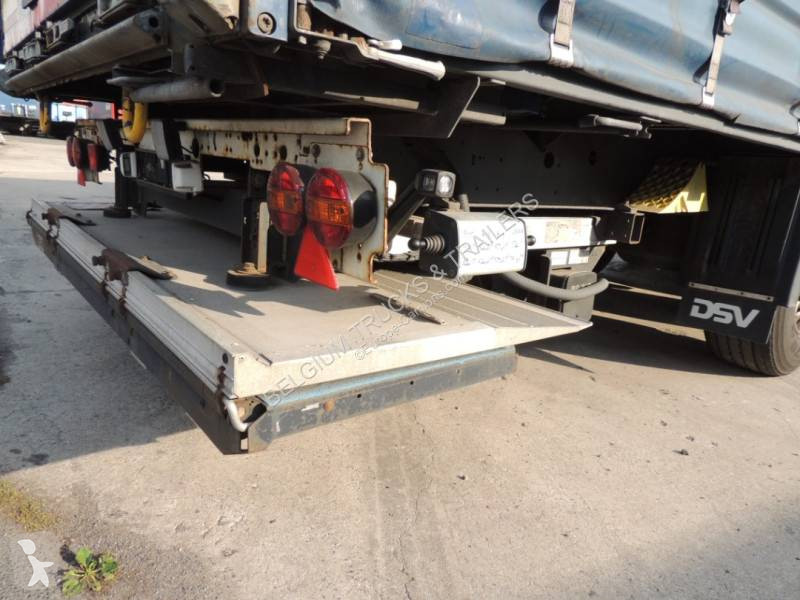 Krone hayon retractable semi-trailer