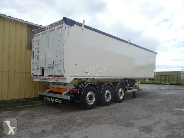 Semitrailer Tisvol Benne céréalière DISPONIBLE
