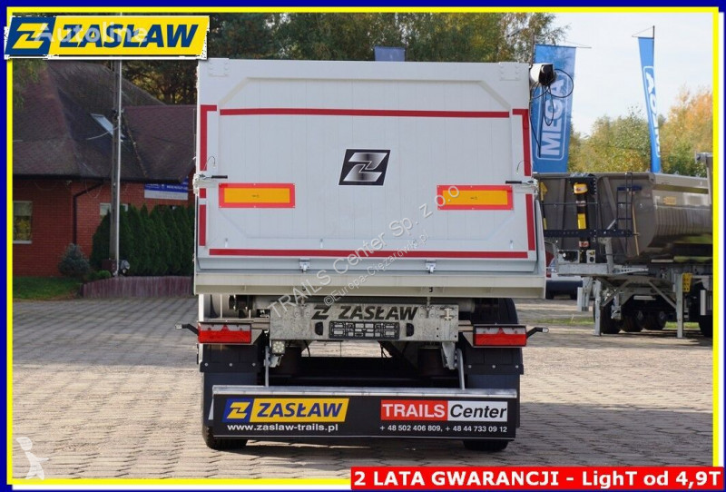 Semi remorque Zasław 28 m³ !! Light UP 4.990 kg...