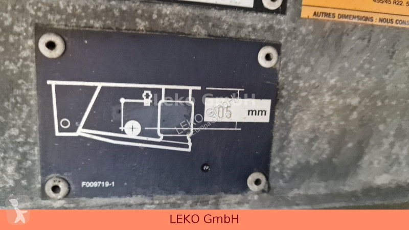 نصف مقطورة Fruehauf Frigo Semi 38T Vector 1850...