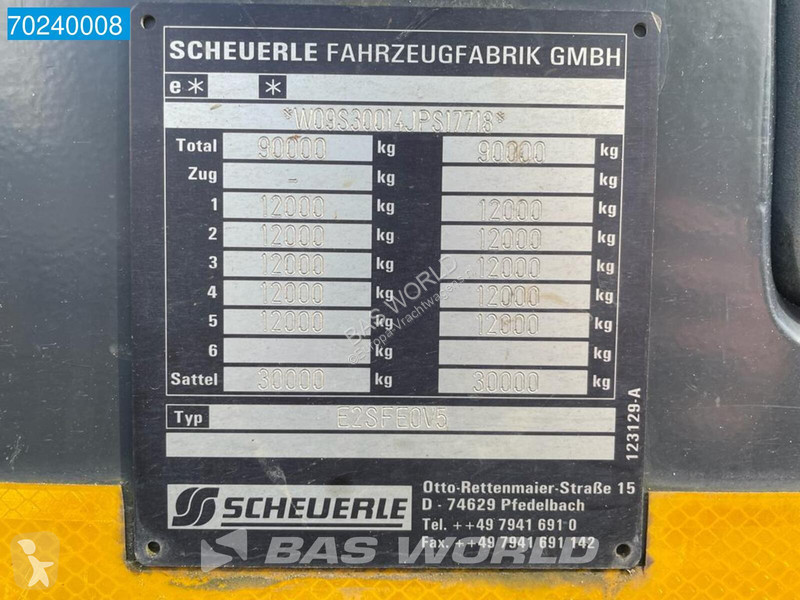 Oplegger Scheuerle E2HKM 1250.2800 More axles...