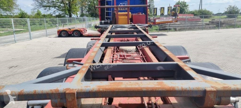 Oplegger  Naczepa kontenerowa VAN HOOL pionowy...