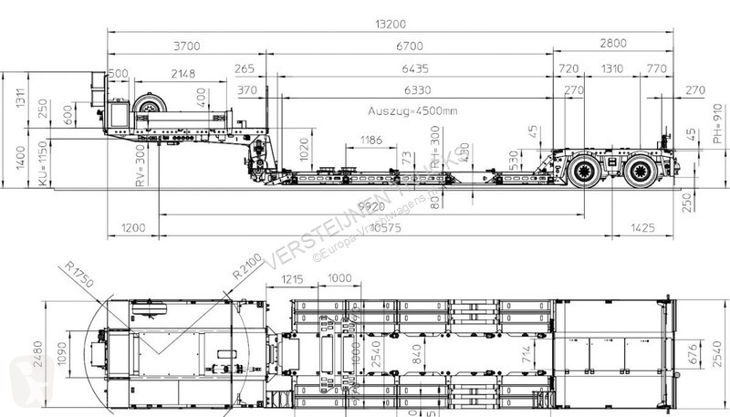 Semiremorca Meusburger MPG-2 / AGRI / REMOVABLE...
