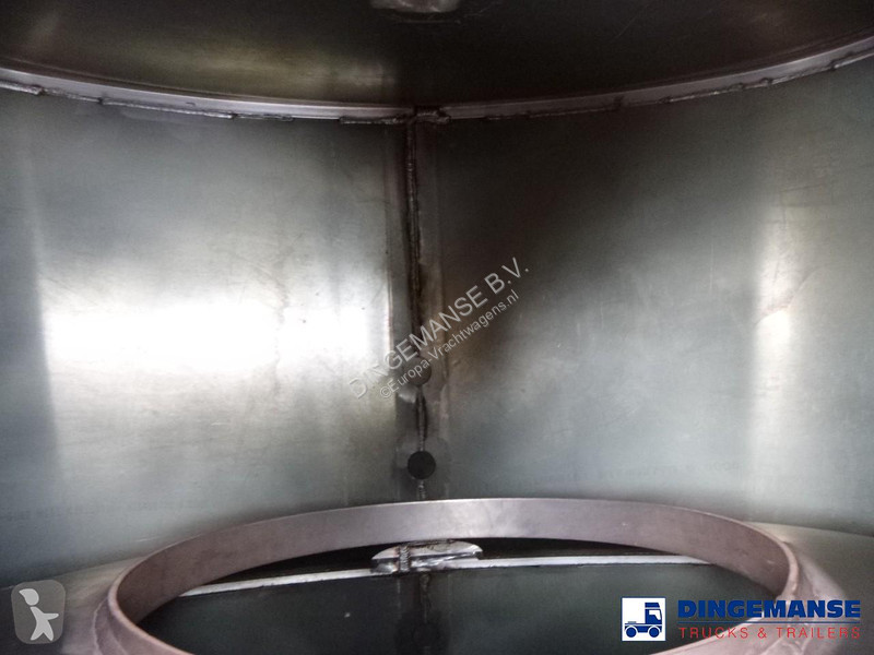 Semi remorque  Fuel tank alu 42.8 m3 / 6 comp +...