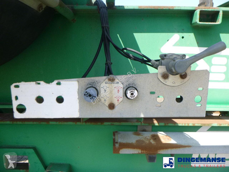 نصف مقطورة Asca Stack 4 x container trailer +...