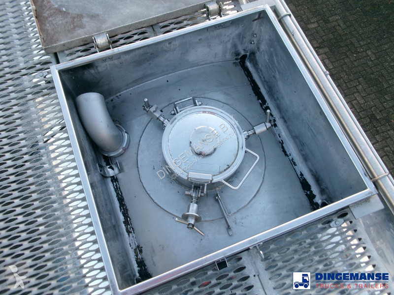 Semiremorca Feldbinder Chemical tank inox 33.5...