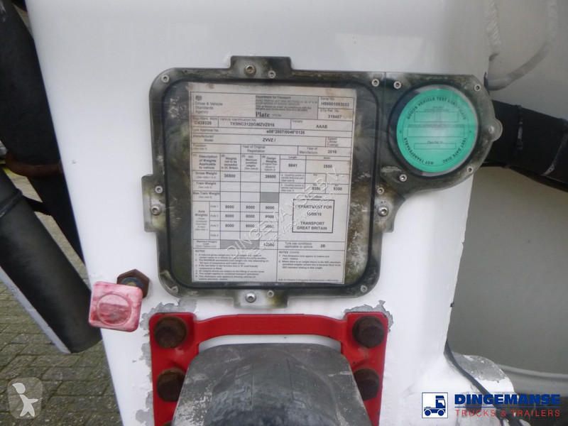 Semi remorque  Powder tank alu 36 m3
