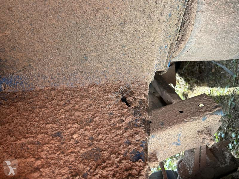 Semitrailer Diebolt  grue avec grappin rotatif