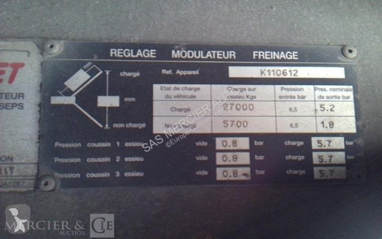 Semitrailer Trouillet ducato