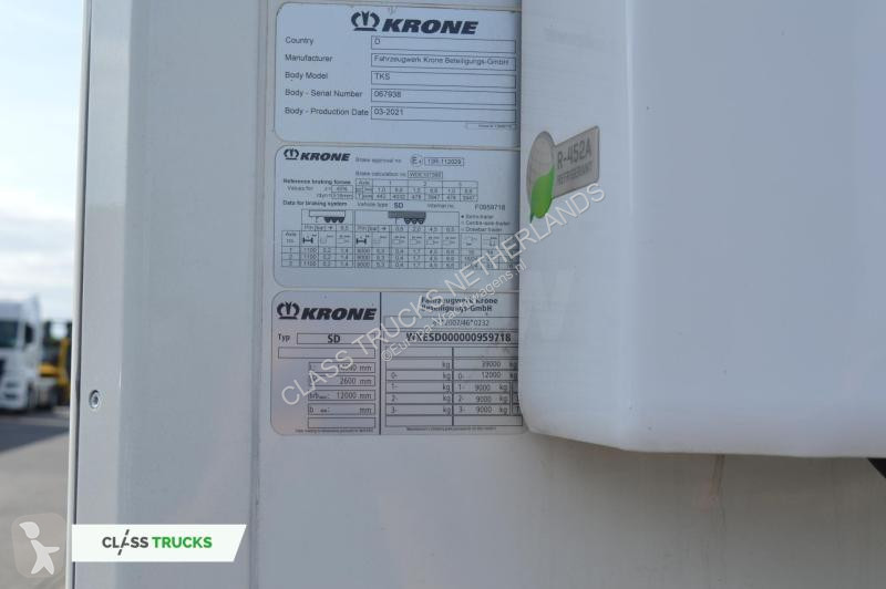 Sættevogn Krone SDR  FP 60 ThermoKing SLXi 300
