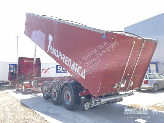 Sættevogn  Tipper Alu-square sided body