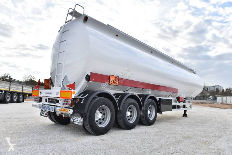 Semi remorque Serin Aluminum  Fuel Oil Tanker...