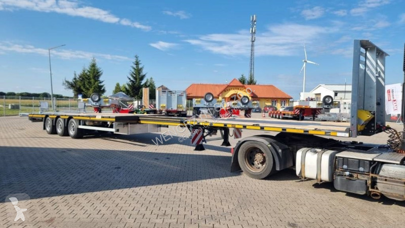 Oplegger MAX Trailer platforma z hydraulicznie...