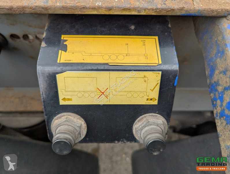 Semitrailer Krone C 27 3-Axle SAF - Lift axle -...