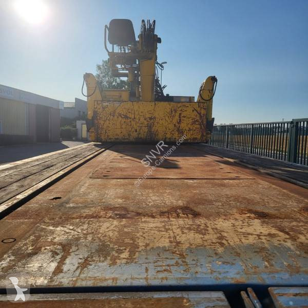 Semitrailer Kennis Plateau grue