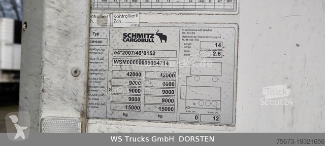 Semi reboque Schmitz Cargobull SKO 24...