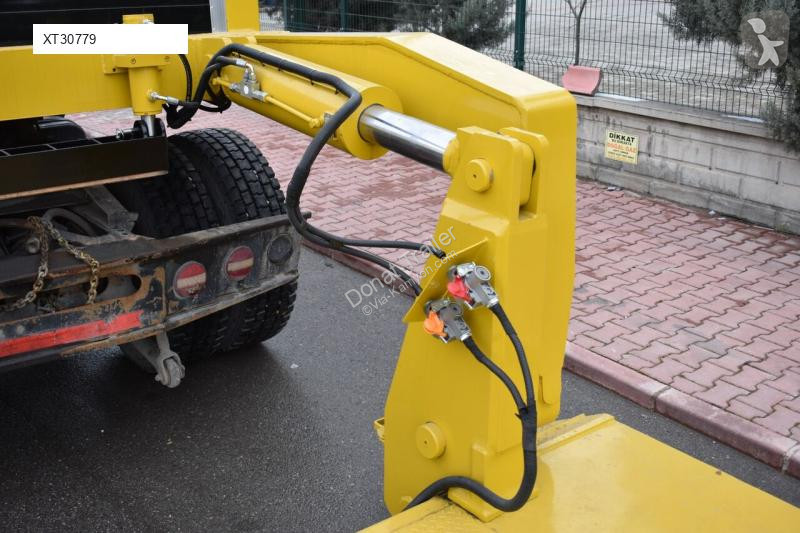 Oplegger Donat Front loading hydraulic lowbed