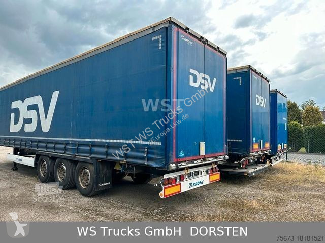 Semitrailer Krone 3 x SDP27 Profiliner Edscha...