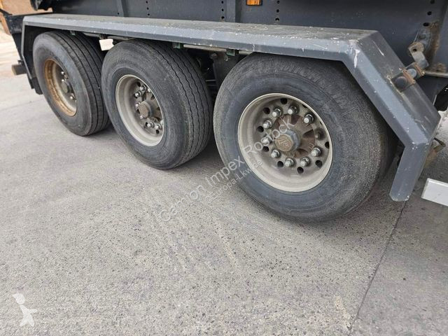 نصف مقطورة Kempf 55 cbm Stahl, Lift, ALCOA,...