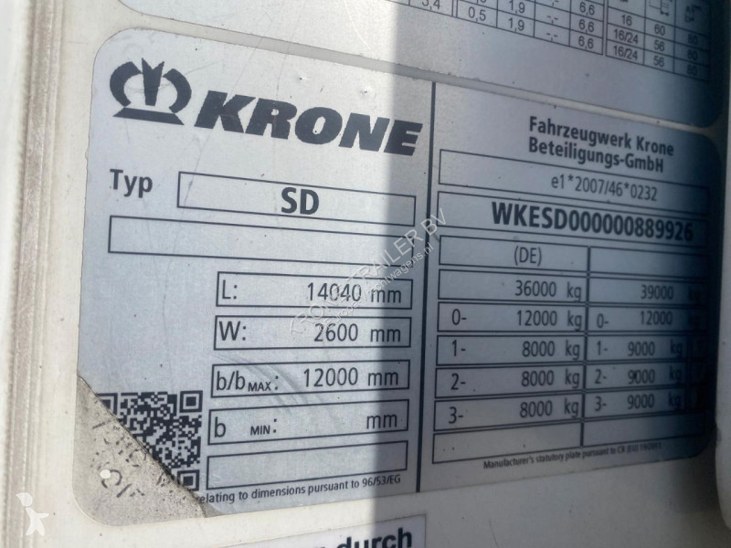 Semirimorchio Krone