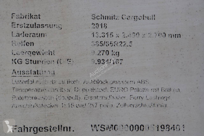 Semirremolque Schmitz Cargobull SCB*S3B