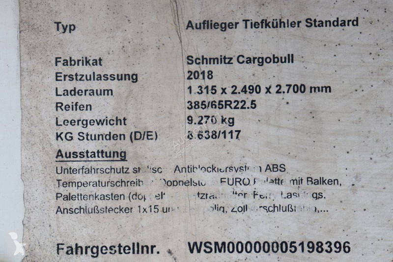Semirremolque Schmitz Cargobull SCB*S3B