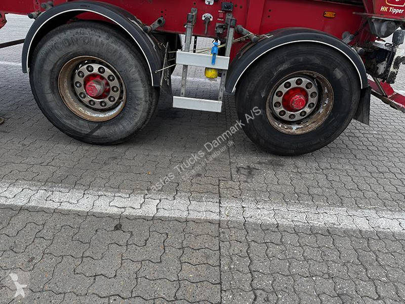 Sættevogn  Tipper / Stahlmulde Kipper 26 m3