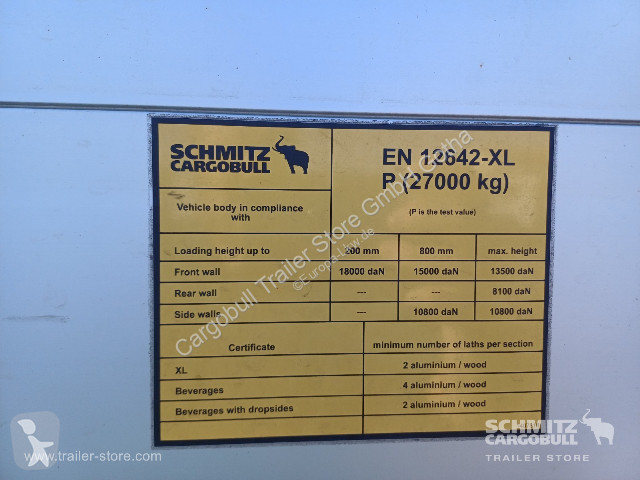 Návěs Schmitz Cargobull Curtainsider Mega Getränke
