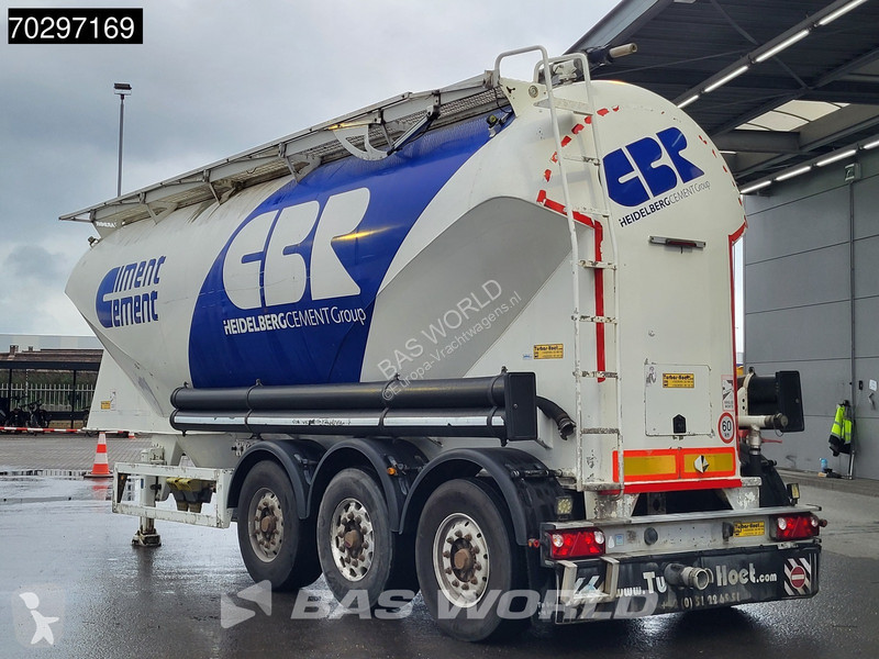 Semi remorque  SVM 39000L Liftachse Cement