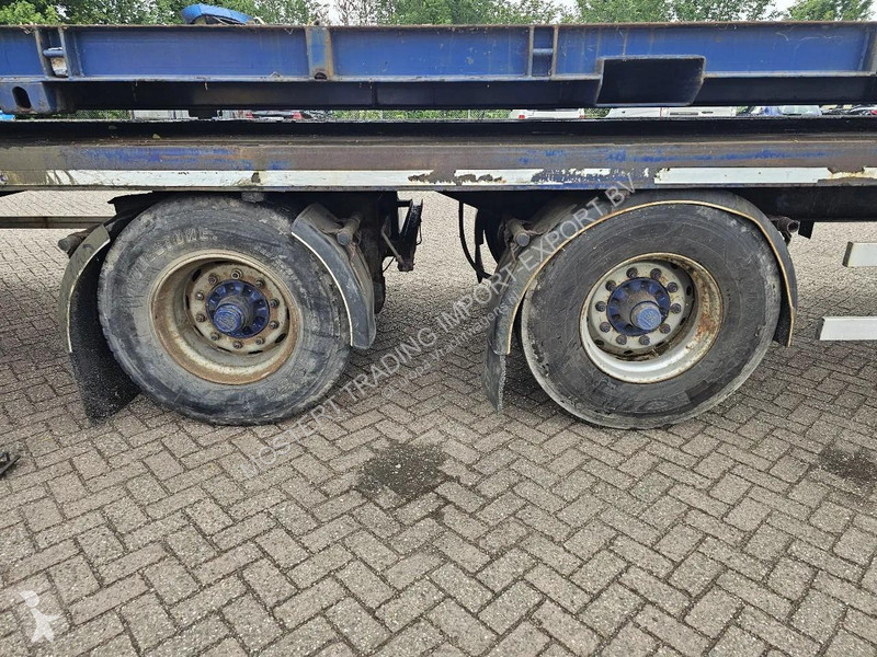 نصف مقطورة  3 Deckers 3 Flatbed Semi-Trailer -...