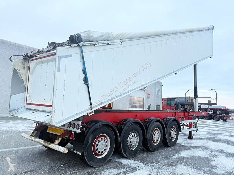 Semi remorque Kel-Berg Tipper / Alukastenmulde...