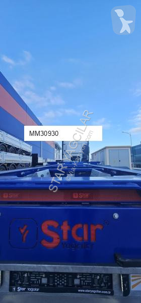 نصف مقطورة Star Extendable Container Carrier...