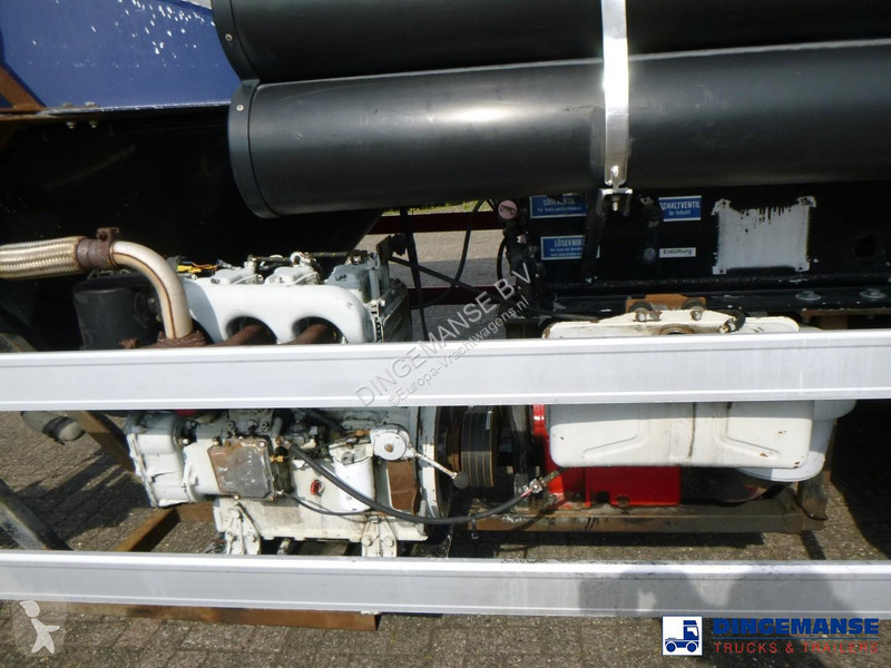 نصف مقطورة Feldbinder Powder tank alu 40 m3 / 1...
