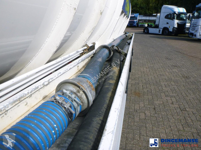 نصف مقطورة Crossland Vacuum tank alu 33 m3 / 1...