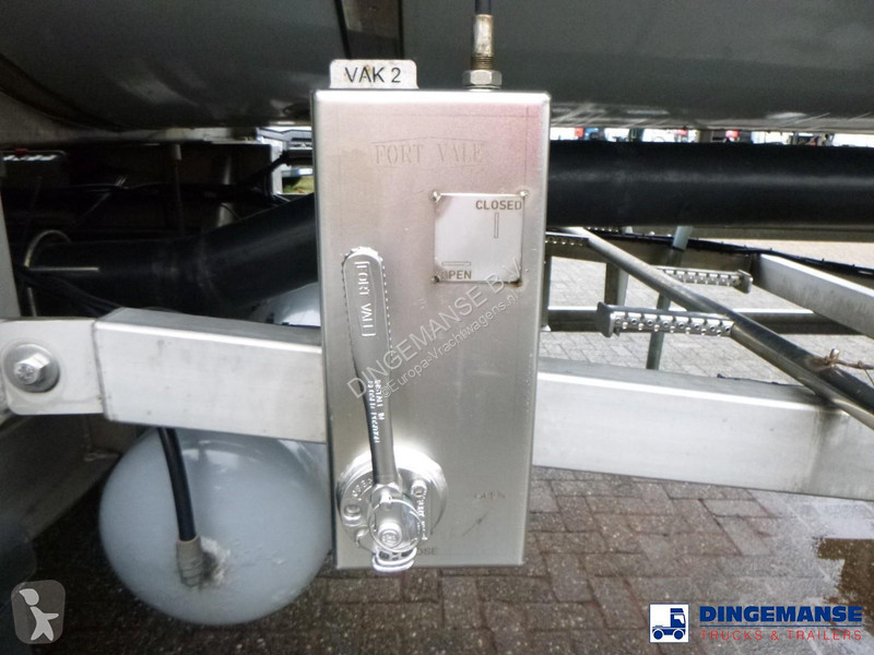 نصف مقطورة Van Hool Food tank inox 62 m3 / 3 comp